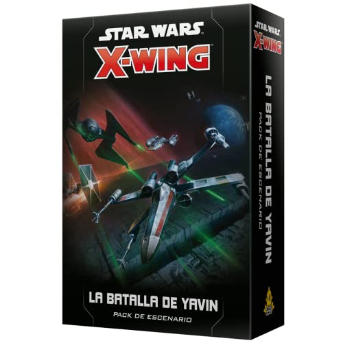 Atomic Mass Games - Star Wars X-Wing - Batalla de Yavin - Juego de Miniaturas en Multilenguaje (Incluye Español)