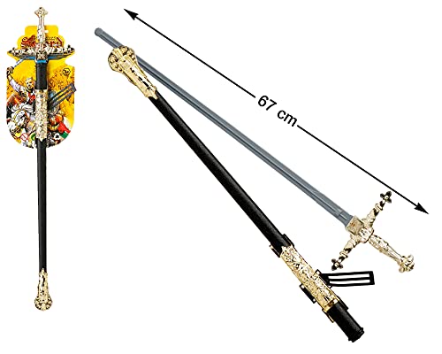 ATOSA cart. espada guerrero c/funda 67cm