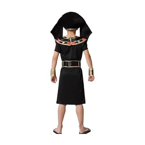 Atosa disfraz faraon niño infantil negro 7 a 9 años
