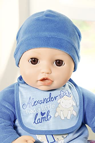 Baby Annabell Alexander 43cm, Blue