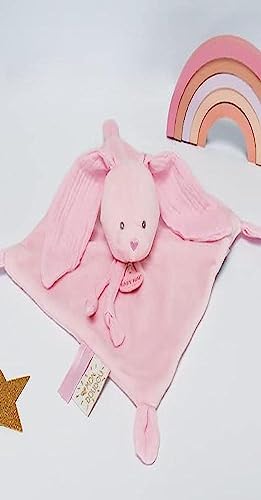 BABY NAT ' BN0616 - Peluche de conejo Misty rosa