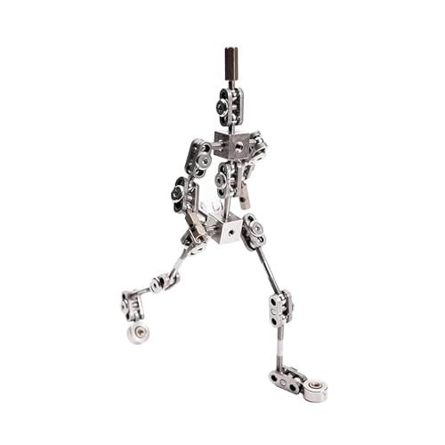BAIYITONGDA Marioneta de Metal para creación de diseño de Personajes, Kit de Esqueleto de Personaje de animación Stop Motion DIY, 14 CM-18 CM 1:8 Kit de Esqueleto proporcional para Adultos,15cm