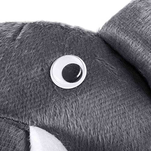 Balawin 2X Banda de Cabeza de Elefante 3D Granja de Animales Mascara de Disfraz para Ninos Adultos Baile de Mascaras