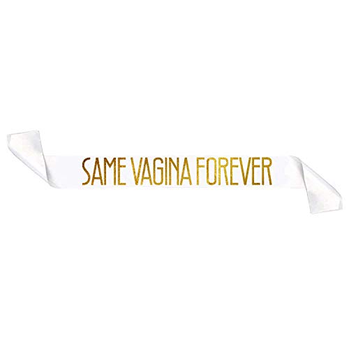 Banda para Novio "Same V*gina Forever" - Ideas de Despedida de Soltero, Regalos, bromas y Recuerdos