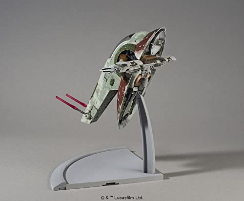 Bandai Hobby - Star Wars - Starship de Boba Fett, Bandai Star Wars 1/144 Kit de modelo de plástico