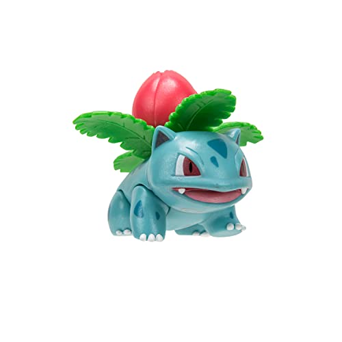 Bandai - Pokémon JW2775 - Pack de evolución Bulbizarre, Herbizarre & Florizarre - Figura de búlbizarre de 5 cm + Figura de floración de 30 cm
