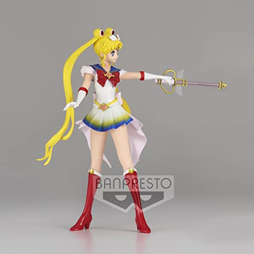 Banpresto BP18850 Figura de Acción Super Sailor Moon II Pretty Guardian Sailor Moon Eternal The Movie - Glitter&Glamours 23 cm, Multicolor