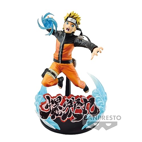 Banpresto Figura de Accion Naruto Uzumaki Naruto Shippuden, Vibration Stars Special Ver. 21 cm BP88090 Multicolor