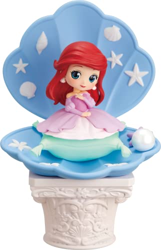 Banpresto Figura Q Posket Ariel - Stories Disney Characters - Pink Dress Style (Ver.A) 12 cm BP18955 Multicolor