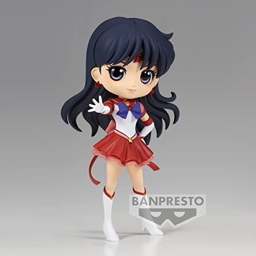 Banpresto Figura Q Posket Eternal Sailor Mars (Ver.A) Pretty Guardian Sailor Moon Cosmos The Movie 14cm Multicolor BP88396