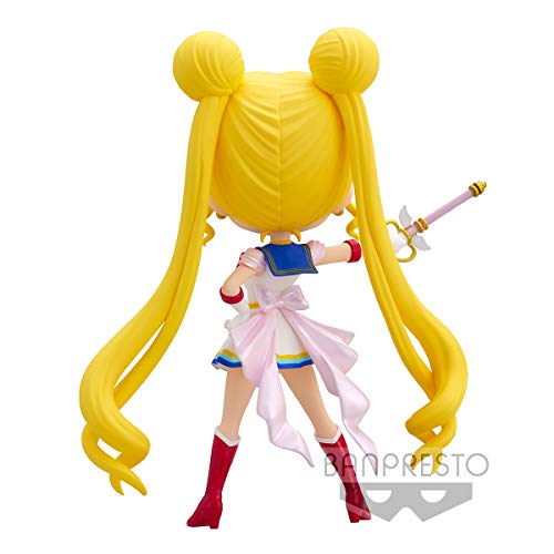 Banpresto Figura Q Posket Pretty Guardian Sailor Moon Eternal The Movie - Super Sailor Moon -Moon Kaleidoscope Version, Multicolor, BP17563