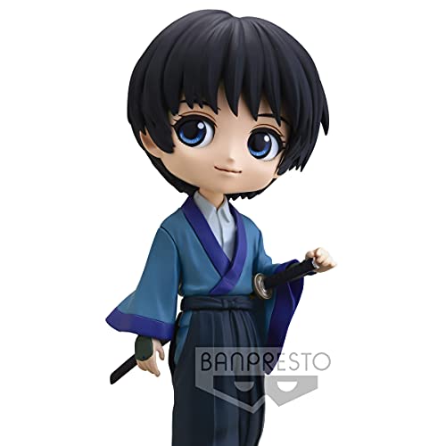 Banpresto Figura Q Posket Rurouni Kenshin - Meiji Swordsman Romantic Story - Sojiro Seta (Ver.B) Multicolor BP17500