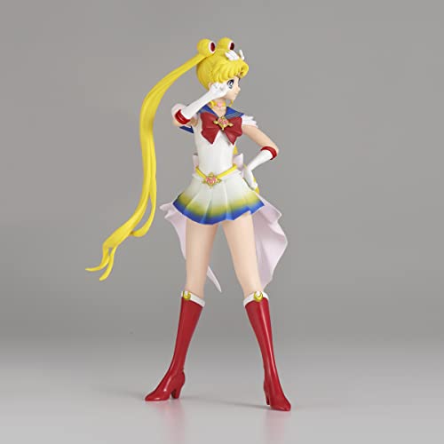 BANPRESTO Figura Super Sailor Moon Ver.B Glitter Glamours Pretty Guardian Eternal The Movie Sailor Moon 23cm