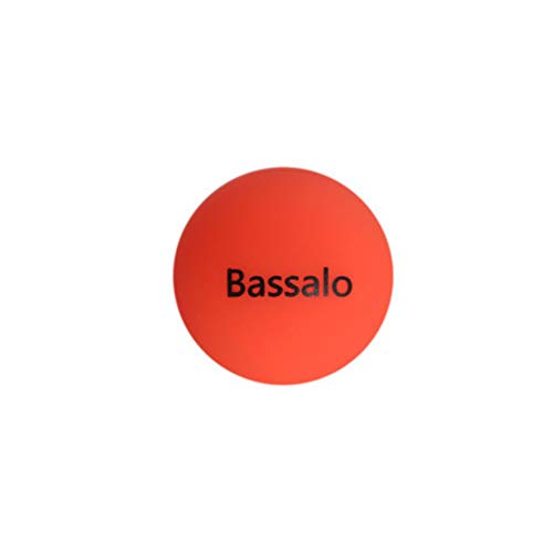 BASSALO Cupball - Juego de Lanzamiento de Pelota con Copas, Juego Exterior para Niños y Adultos - Set Famila para 4 Jugadores - 4 Copas, 2 Pelotas de Juego, Instrucciones de Juego