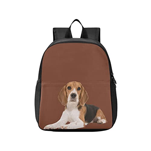Beagle - Mochilas para niños pequeños, mochila preescolar, mochila escolar de jardín de infantes, mochila de viaje, Beagle Dog1, Small