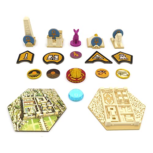 BGExpansions Pack de Mejora para Ankh: Gods of Egypt - 46 Piezas, ANKH001