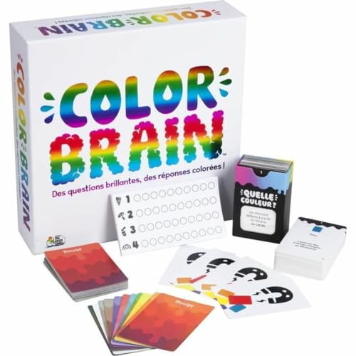Big Potato Games - Juego de Preguntas y respuestas, Color Brain (francés)