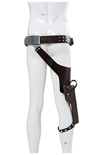 Bilicos Disfraz de caballero guerrero cosplay pantalones cinturón y accesorios 11 versión (L, cinturón)