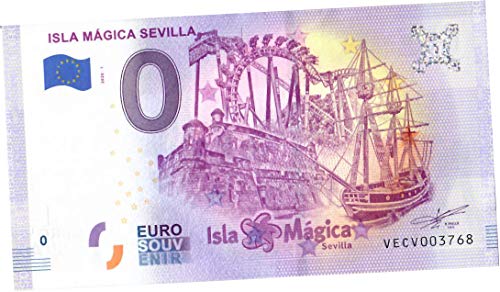 # Billete de 0 Euros España Isla Mágica Sevilla VECV 2020-1