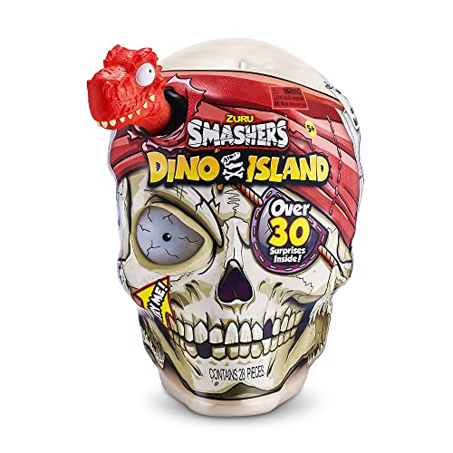 Bizak Dino Island Calavera Gigante Calavera Enorme con más de 30 sorpresas para Descubrir con temática de Piratas y Dinosaurios, Recomendado a Partir de 5 años (62367488)