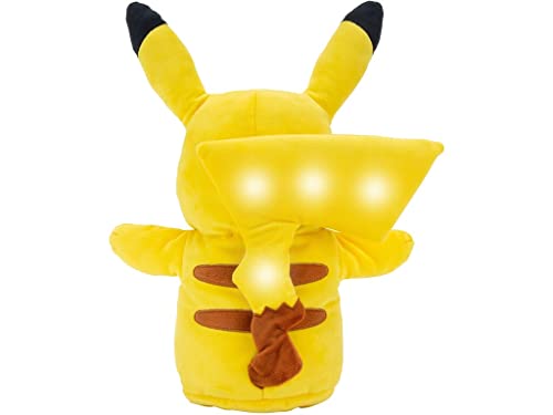 Bizak Pokemon Pikachu Electrónico, Peluche Interactivo con Sonidos, Luces y movientos, es una recreacion del Pikachu Real (63222365)