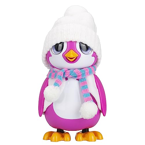 Bizak Salva al Pingüino Rosa, Mascota Interactiva para niños y niñas, con un unboxing y experiencia de limpieza , cuida de sus necesidades y mantenlo feliz (62008650)