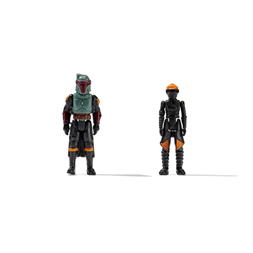 Bizak Star Wars Micro Galaxy Squadron, Nave Deluxe Boba Fett, Incluye 2 Figuras (62610027)