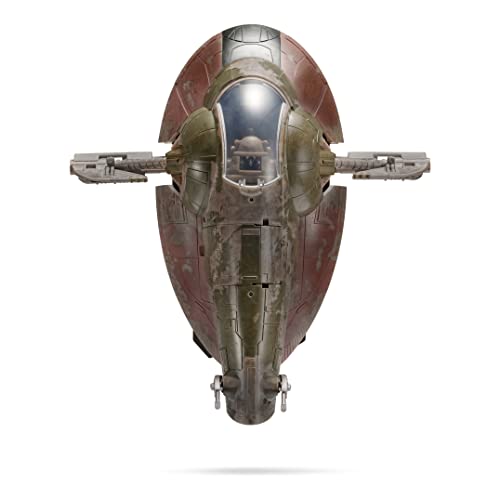 Bizak Star Wars Micro Galaxy Squadron, Nave Deluxe Boba Fett, Incluye 2 Figuras (62610027)