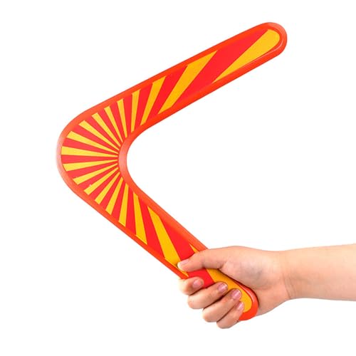 Boomerang De Madera en Forma de V Devolución de Juguete de Deportes al Aire Libre Boomerang para Equipos de Juego de Deportes
