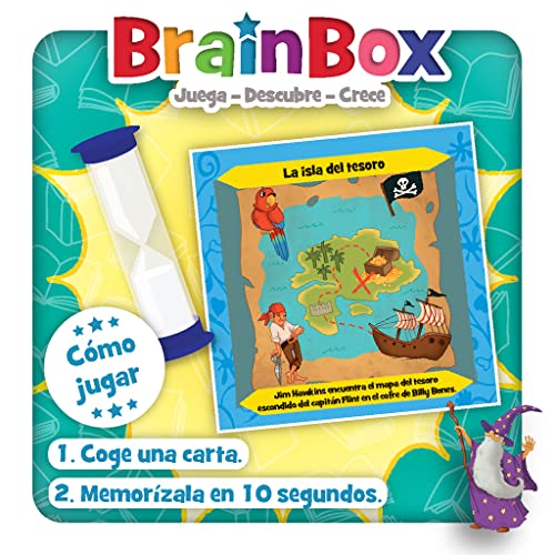 Brain Box - BrainBox Érase una Vez - Juego de Cartas en Español, a partir de 8 años.