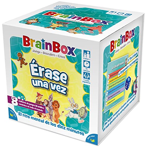 Brain Box - BrainBox Érase una Vez - Juego de Cartas en Español, a partir de 8 años.