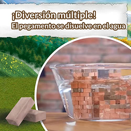 Brick Trick- Construye, Cabaña de Hagrid, EKO Brick, DIY, 240, Reutilizable, A Partir de 7 años Construir con Ladrillos, Color (Trefl 61598)