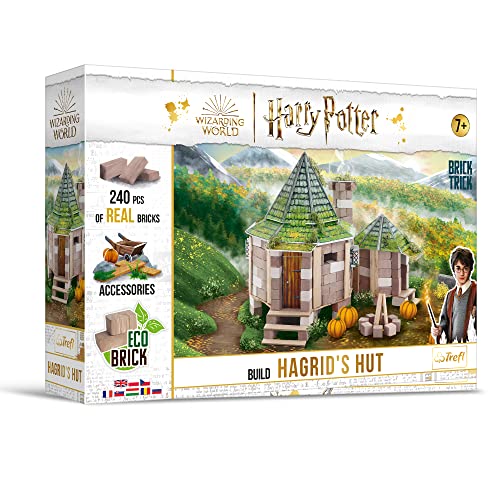 Brick Trick- Construye, Cabaña de Hagrid, EKO Brick, DIY, 240, Reutilizable, A Partir de 7 años Construir con Ladrillos, Color (Trefl 61598)