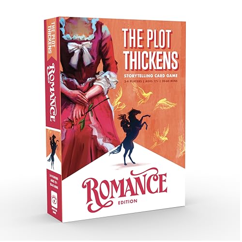 Bright Eye Games - The Plot Thickens Romance - Juegos de Cartas - A Partir de 14 años - 3-4 Jugadores - Inglés