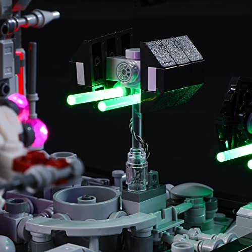 BRIKSMAX Kit de iluminación LED para LEGO Star Wars Diorama: Ataque a la Estrella de la Muerte - Compatible con Lego 75329 Building Blocks Model- No incluir el conjunto de Lego