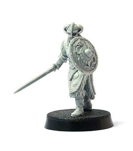 Brother Vinni Barbarian Hero Wargame Miniature Saga 28 mm, Resina