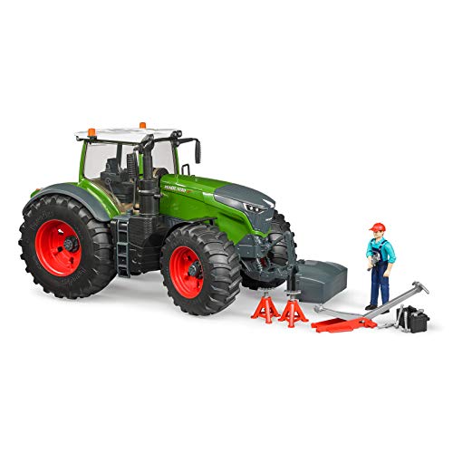 bruder 04041 - Fendt 1050 Vario con equipamiento mecánico y de taller, tractor