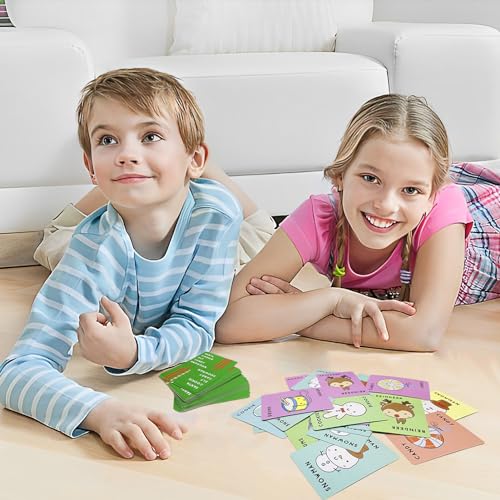 Byhsoep Pizza Tarjetas para Juego de Cartas 2-8 Jugadores | Pizza Party Game | 10 Min Deckkartenspiele para Niños y Adultos | A Partir de 8 Años
