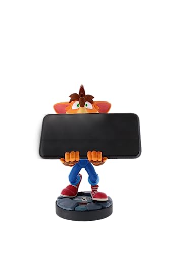 Cable Guys - Crash Bandicoot Gaming Accessories Holder & Phone Holder for Most Controller (Xbox, Play Station, Nintendo Switch) & Phone