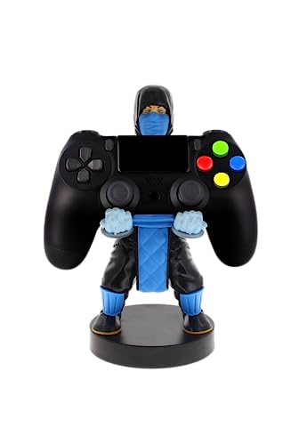 Cable Guys - Mortal Kombat Sub Zero Gaming Accessories Holder & Phone Holder for Most Controller (Xbox, Play Station, Nintendo Switch) & Phone