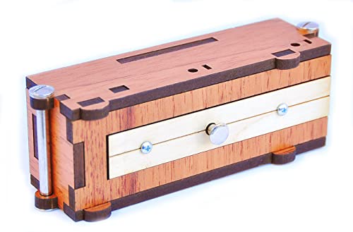 Caja de Cerillas - Streichholzbox - Caja Secreta de Madera - Dificultad 4/6 Extremo - Rompecabezas de Jean-Claude Constantin