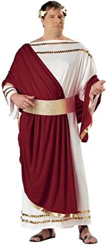 California Costumes 01737 - Disfraz De Adulto Del Emperador Romano César Para Hombre Talla Grande 4XL - 5XL EU