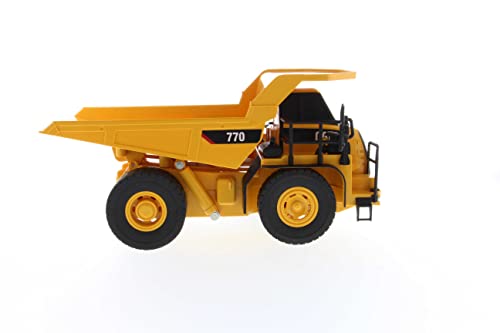 Carrera RC-1:35 RC Cat 770 Mining Truck-Camión minero (B/O) (37023004) Coche, Color Naranja, Nero