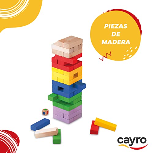 Cayro - Block & Block Colors Basic - Juego de observación y lógica - Juego de Mesa - Desarrollo de Habilidades cognitivas e inteligencias múltiples - Juego de Mesa (170)