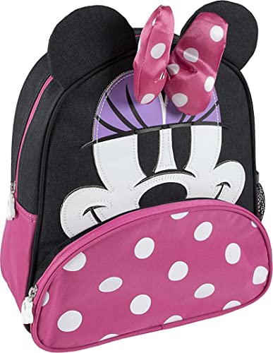 CERDÁ LIFE'S LITTLE MOMENTS, Mochila Escolar de Minnie Mouse-Licencia Oficial Disney para Niñas, Rosa, Edades recomendadas-3-6 años
