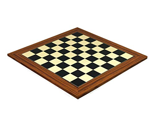 Chessgammon Piezas de ajedrez de resina de color marfil y rojo de la isla de Lewis I de 3,5" con escondite de palisandro 20".