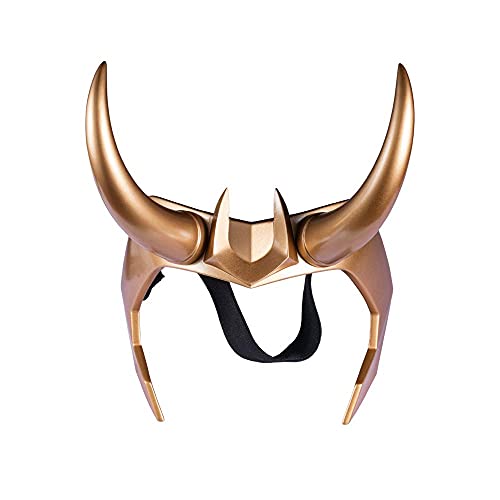 Chiefstore Loki casco Loki corona resina cuernos nuevo disfraz Cosplay tocado máscara para adultos hombres Halloween mercancía Accesorios
