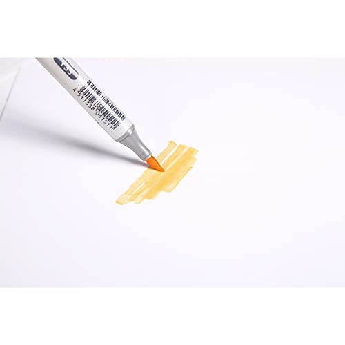 Clairefontaine - Ref 94044C - Papel multitécnica manga (40 hojas) - Tamaño A4 (297 x 210 mm), papel de 200 g/m², blanco y liso, para marcadores, a prueba de sangrado
