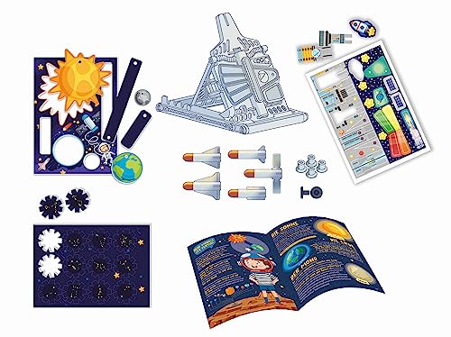 Clementoni Galileo Lab Descubre el Mundo de los astronautas - Explora el Espacio en un Juego para niños a Partir de 5 años - 59322 de Clementoni, Medio