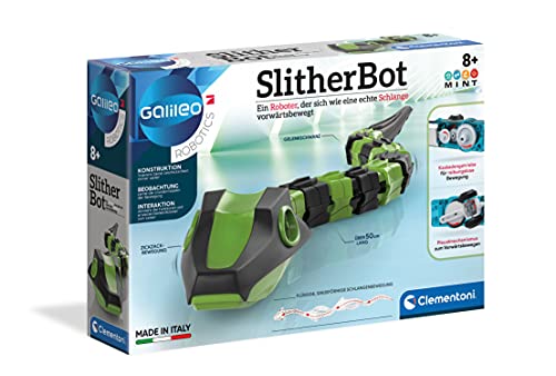 Clementoni Roboter Galileo SlitherBot-Robot para niños a Partir de 8 años, Multicolor, ‎27.6 x 6 x 18.8 cm (59212)